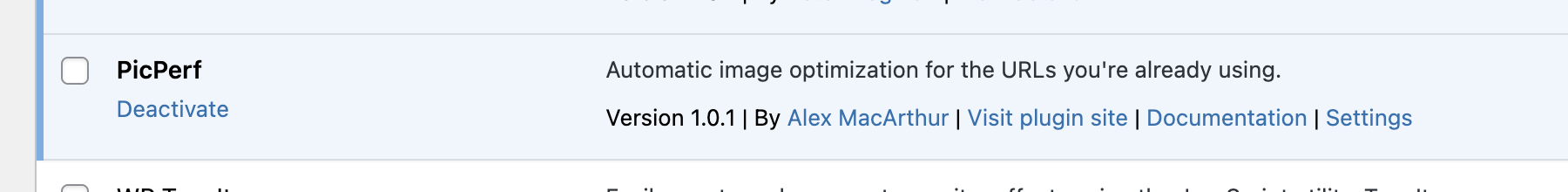 Activating the WordPress Plugin